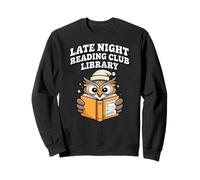 Bibliothèque du Late Night Reading Club Never Return Owl Sweatshirt