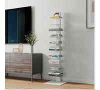 Bibliothèque Eksjö acier 150 x 39 x 39 cm blanc