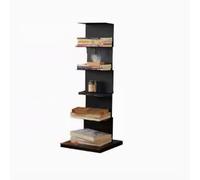 Bibliothèque élégante en métal invisible pour petits espaces, rangement moderne du sol au mur pour salon, chambre à coucher, bureau, solution élégante pour économiser de l'espace