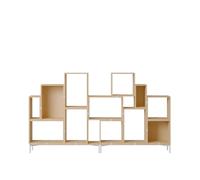 Bibliothèque Empilable Muuto Configuration 3 Chêne
