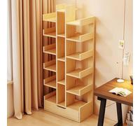 Bibliothèque en Bois de 66,5 Pouces de Hauteur, Robuste, à 5 Niveaux avec Serre-Livres, étagères Hautes, étagère de Rangement Ouverte, étagère for Salon, Bureau, bibliothèque(66.5 * 20 * 7.4in)