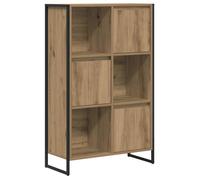 vidaXL Bibliothèque Chêne artisan 68 x 30 x 108.5 cm Bois d'ingénierie