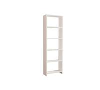 Bibliothèque en bois "New" - 50 x 19 x 160 cm - Blanc
