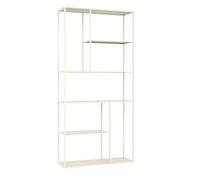 Bibliothèque en métal 189cm blanche LAUREEN