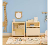 Atmosphera – Bibliothèque enfant – Bouli – 2 portes et 1 niche – Beige