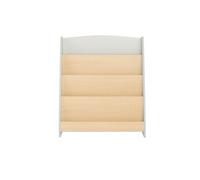SoBuy Bibliothèque Étagère à Livres pour Enfant, Étagère de Rangement Jouets et Livres pour Chambre d'enfant, Meuble Rangement Enfant avec 4 Compartiments Ouverts, 61 x 30 x 71 cm KMB106-HG