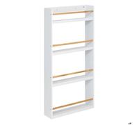 Atmosphera - Bibliothèque Enfant 4 étagères - Blanc H118 cm