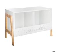 Bibliothèque enfant blanc H40cm - Atmosphera createur d'interieur
