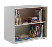 Bibliothèque Enfant en Pin "Pino" 85cm Blanc