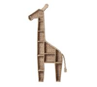 Bibliothèque enfant en rotin Girafe