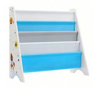Bibliothèque enfant - SONGMICS - Étagère de rangement pour livres - Kit anti-basculement - Motif Espace