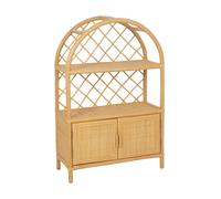 Bibliothèque enfant exotique rotin naturel - 70x30x106cm - arlo rotin naturel TU
