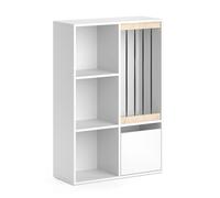 Bibliothèque enfant Luigi 29.2x107.8cm Blanc Vicco 35995