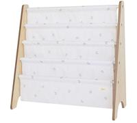Bibliothèque enfant argile beige fleurs TU