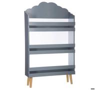 Bibliothèque enfant ""Nuage"" gris H100cm - Atmosphera createur d'interieur