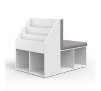 Bibliothèque enfant Onix, 97.1x78.4cm, Blanc, Vicco 32100