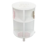 Bibliothèque Enfant Ronde "2 Niveaux" 59cm Rose