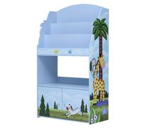 Bibliothèque enfant, Teamson Kids, bleu, 60 X 29 X 105