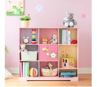 Bibliothèque enfant, Teamson Kids, rose/90 X 30 X 80