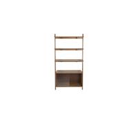 Bibliothèque et étagère en bois de frêne massif Marron Rise