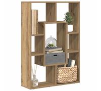 vidaXL Bibliothèque Étagère à livres Rangement bureau et salon Bois d'ingénierie