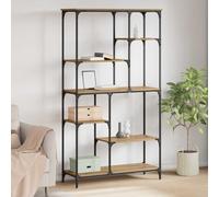 vidaXL Étagère Chêne artisanal 99 x 35,5 x 176 cm Bois d'ingénierie