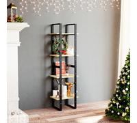 Bibliothèque Étagère Armoire à Livres Rangement Salle de Séjour Intérieur vidaXL