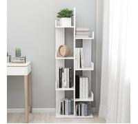 Bibliothèque, Étagère de Rangement, VIDAXL, Blanc 48x25,5x140 cm Bois d’ingénierie B129