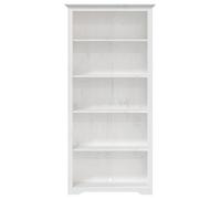 Bibliothèque, Étagère de Rangement, VIDAXL, BODO blanc 82x40x173 cm bois pin massif 5 niveaux, B296