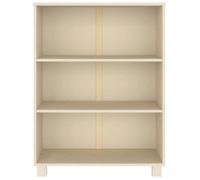 Bibliothèque Étagère de Rangement VIDAXL HAMAR Marron miel 85x35x112 cm Bois de pin massif B325