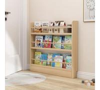 Bibliothèque étroite derrière la Porte, étagère Murale pour Livres, étagère en Bois, étagère Murale avec Crochets, Organisateur de Livres, Gain de Place,70 * 10 * 87cm/27.5 * 3.9 * 34.2in