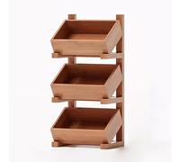 Bibliotheque Etroite, Etagere Livre à 2/3 Niveaux avec Etagère de Rangement, Petites Etagère Livre, Bibliothèque de Rangement Polyvalente, pour Salon, Bureau, Salle de Bain(Primary color,29.9in/76cm)