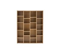 Bibliothèque design finition bois clair chêne L149 cm RYTHM