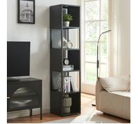 Bibliothèque Finspang 185 x 38 x 38 cm noir