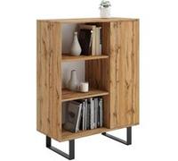Bibliothèque Fondi pieds métal Beige G
