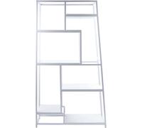 Bibliothèque Fushion asymétrique - Blanc