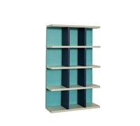 Bibliothèque Galaxy de Turquoise/ Bleu/ Gris