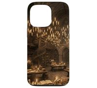 Bibliothèque Gothique Dark Academia Fantasy Amateur de Livres Coque pour iPhone 13 Pro