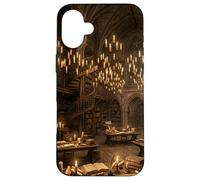 Bibliothèque Gothique Dark Academia Fantasy Amateur de Livres Coque pour iPhone 16 Plus
