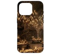 Bibliothèque Gothique Dark Academia Fantasy Amateur de Livres Coque pour iPhone 16 Pro