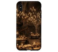 Bibliothèque Gothique Dark Academia Fantasy Amateur de Livres Coque pour iPhone XS Max