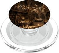 Bibliothèque Gothique Dark Academia Fantasy Amateur de Livres PopSockets PopGrip pour MagSafe