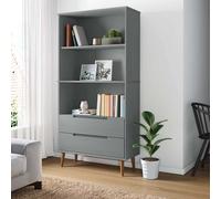 vidaXL Bibliothèque MOLDE 85 x 35 x 170,5 cm Bois de pin Massif