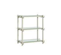 Bibliothèque HAY Woody Shelving 2.0, Petit , Gris Fumé/verre