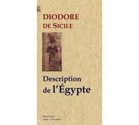 Bibliothèque historique. Livre 1 : Description de l'Egypte. - De Sicile Diodore - Paleo Eds - broché - Essai