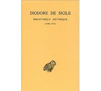 Bibliothèque historique : Livre XVIII