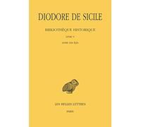 Bibliothèque historique: Tome 5, Livre V