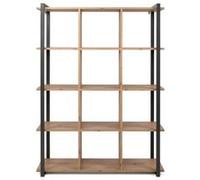 Etagère 12 cases Denver - Marque DENVER - Bois - Panneaux de particules - Aspect bois