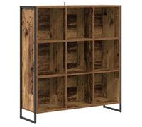 Bibliothèque industrielle bois ancien - vidaxl - 99,5x30x108,5 cm - Bois d'ingénierie - Pieds en acier
