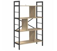 Bibliothèque industrielle - vidaXL - Chêne sonoma - Bois d'ingénierie - 75x30x123,5 cm - 7 étagères